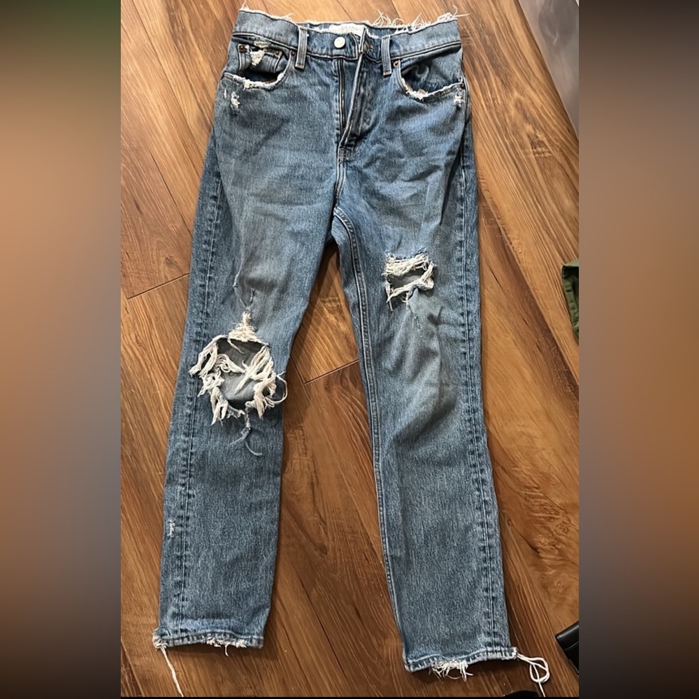 Abercrombie and Fitch Mom Jeans